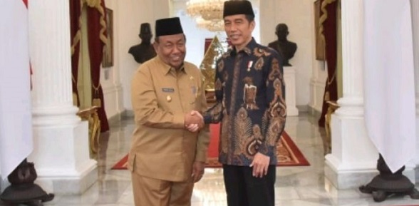 Presiden Serahkan DIPA Riau Sebesar RpRp26,9 triliun
