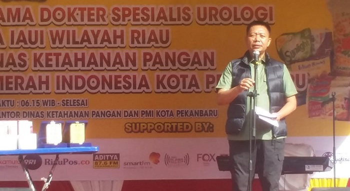 Gerai Pangan Murah Disketapang di CFD Tiga Jam Habis Diserbu Warga