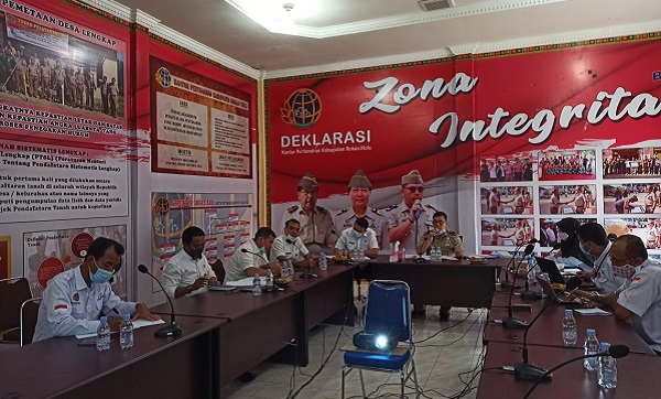 BPKAD Rohul Targetkan Sertifikat 200 Persil Lahan Milik Pemerintah