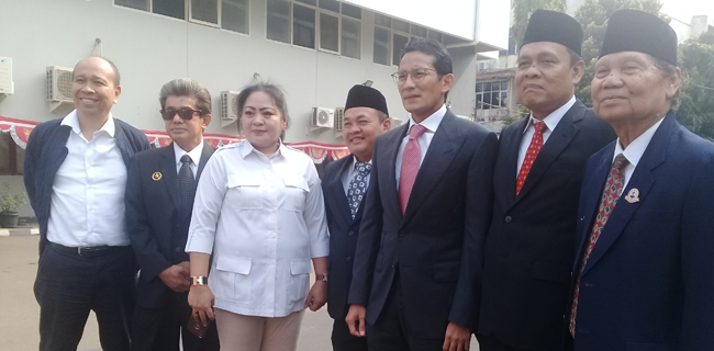 Hadiri Upacara HUT RI di UBK, Sandiaga Uno: Halo Semuanya, Merdeka!