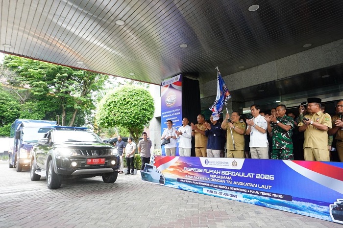 Plt Gubri Lepas Tim Ekspedisi Rupiah Berdaulat 2026