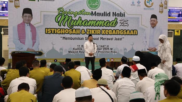 Kemenag Riau Ajak Ribuan Jamaah Istighosah dan Zikir Keselamatan untuk Bangsa