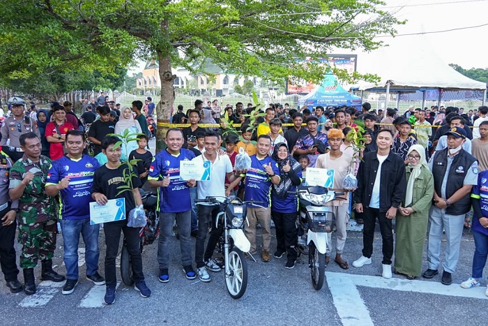 Kapolres dan Bupati Siak Buka Drag Bike di Hang Jebat