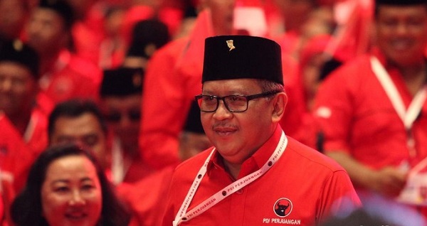 Ditanya Keberadaannya di PTIK, Hasto: Teman-teman Tahu Rakernas Perlu Konsentrasi!
