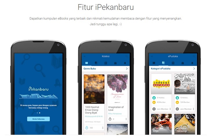 Mengenal IPekanbaru, Aplikasi Perpustakaan Digital Yang Memanjakan Pembaca Perpustakaan