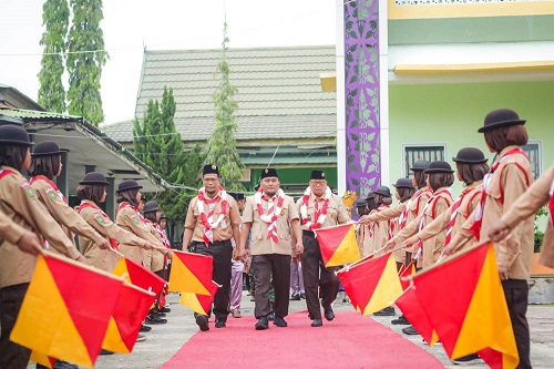 Wawako Dumai Apresiasi Semangat dan Kreativitas Penggalang