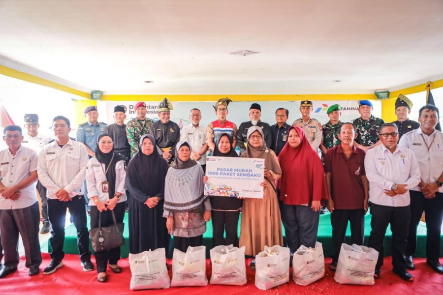 Sekda Fahmi Rizal Apresiasi Kolaborasi Pertamina-LAMR Gelar Pasar Murah bagi 1000 Warga Prasejahtera