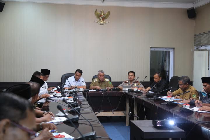 Rapat dengan Forkominda Jelang Ramadhan, Ini Imbauan Wabup Meranti