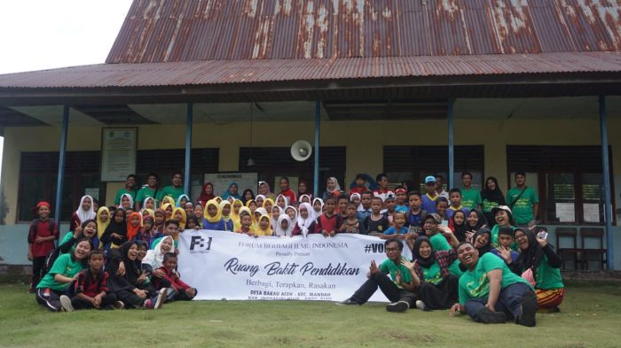 FBII Chapter Riau Berbagi Ilmu hingga Desa Bakau Aceh