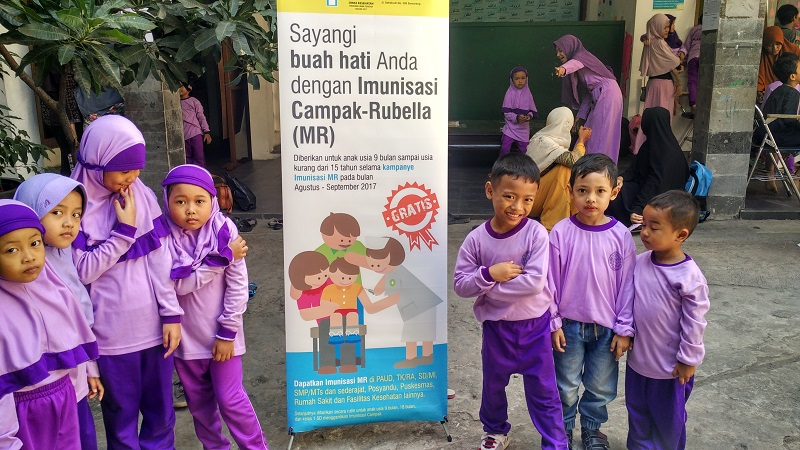 Meski Tanpa Label Halal MUI, Sudah 11,42 Persen Anak di Pekanbaru Sudah Vaksinasi MR