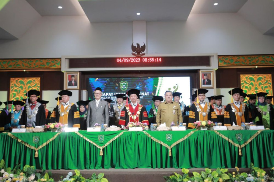 Milad ke-61, Universitas Islam Riau Gelar Rapat Istimewa Senat