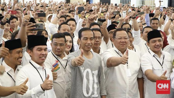 Jokowi Risau, Suara Pendukungnya di Lampung Hanya 36 Persen