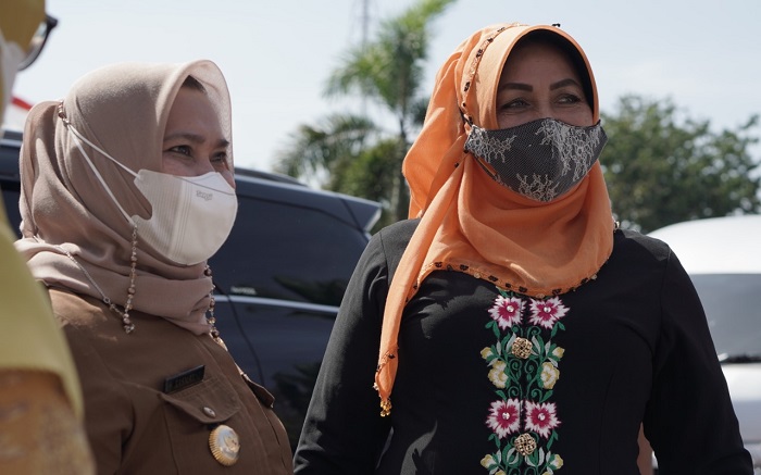 Hadiri Pelantikan K3S Bengkalis, Ini Harapan Hj. Misnarni