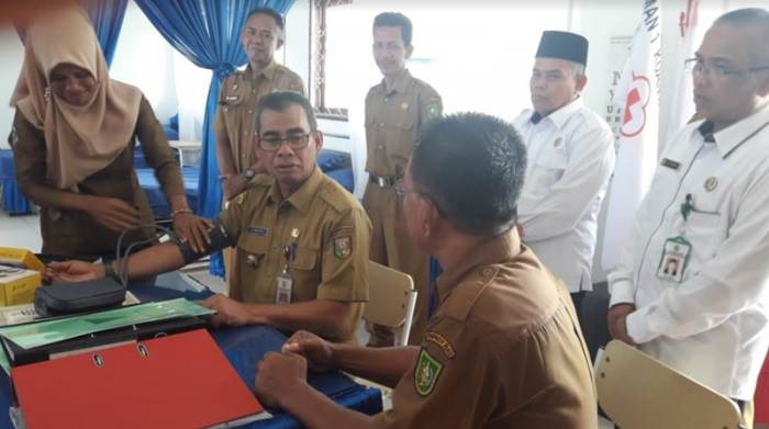Bupati Apresiasi SMAN 1 Lubuk Jambi yang Wakili Riau Ikut Seleksi Sekolah Sehat Tingkat Nasional
