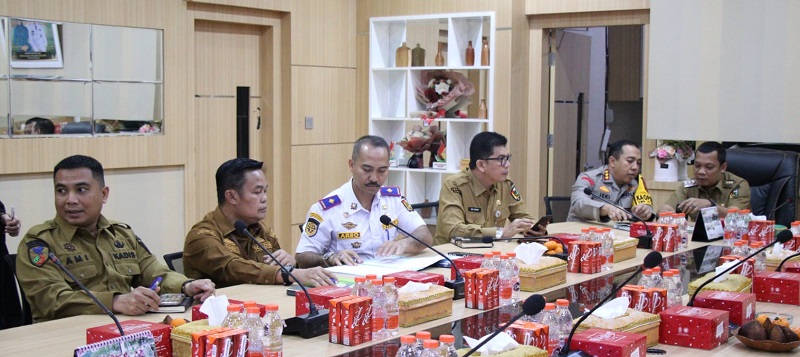 Rakor Inflasi, Fluktuasi Harga di Pekanbaru Masih Terkendali, Stok Bahan Pangan Aman