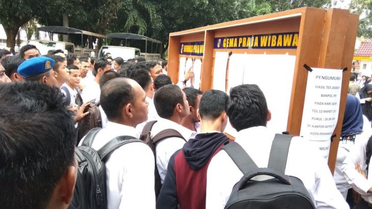 Alhamdulillah, Sebanyak 294 Banpol PP Pekanbaru Dinyatakan Lulus Tes Jasmani