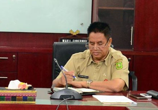 Pemprov Riau Segera Usulkan Pemberhentian Sementara Bupati Bengkalis Amril Mukminin ke Mendagri