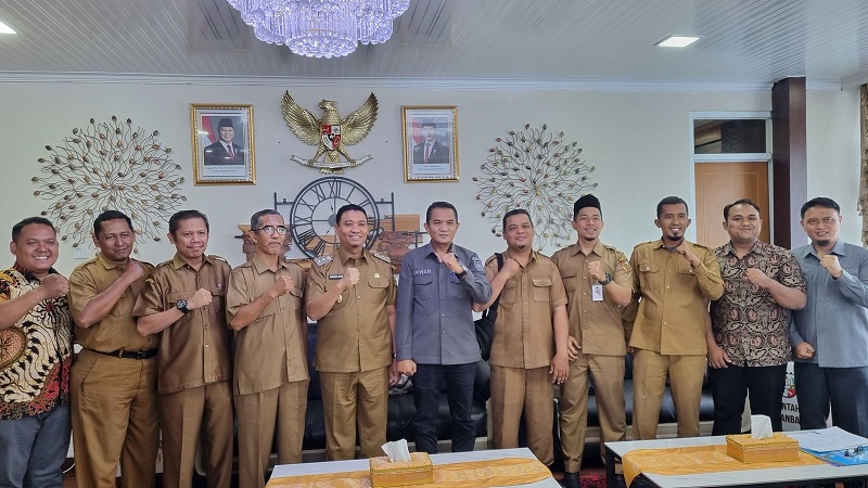 Wawako Pekanbaru Terima Audiensi CPPPK Tenaga Guru PPPK 2024 Tahap I