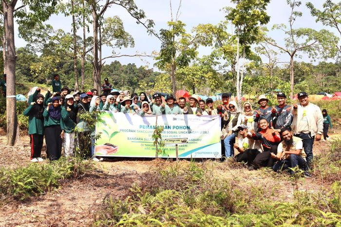 Mahasiswa Pendidikan Biologi UNRI Siap Optimalkan Penghijauan Mangrove di Desa Sejangat