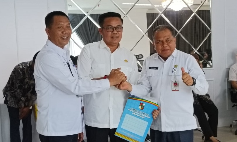 Sertijab Kadis Ketahanan Pangan, Indra Pomi Minta Tancap Gas Bantu Tangani Inflasi