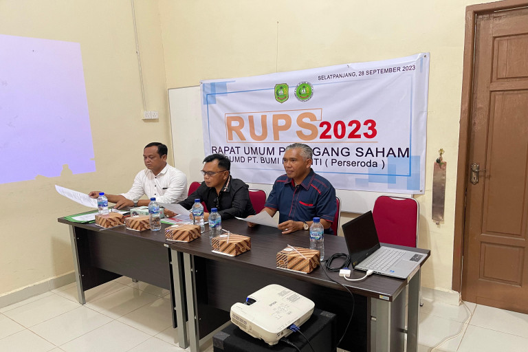 Ikuti RUPS BUMD PT Bumi Meranti, Asmar Minta Ada Pendampingan APH