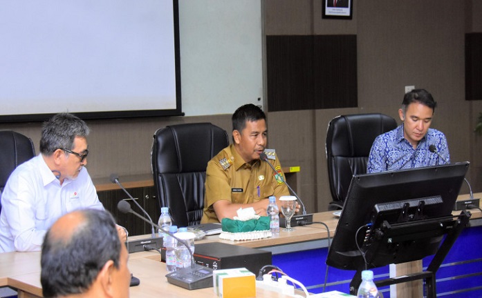 SKK Migas Sumbagut dan EMP Bertemu Bupati Kampar, Ini Yang Dibahas...