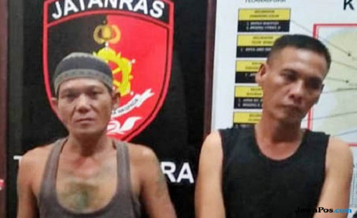 KEJAM....Tak Diajak Kerja, Dua Preman Kampung Bacok Pengawas Proyek, Ini Pelakunya