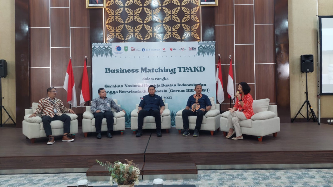 OJK Riau Gelar Business Matching TPAKD, Jembatani Pelaku UMKM dengan Lembaga Jasa Keuangan