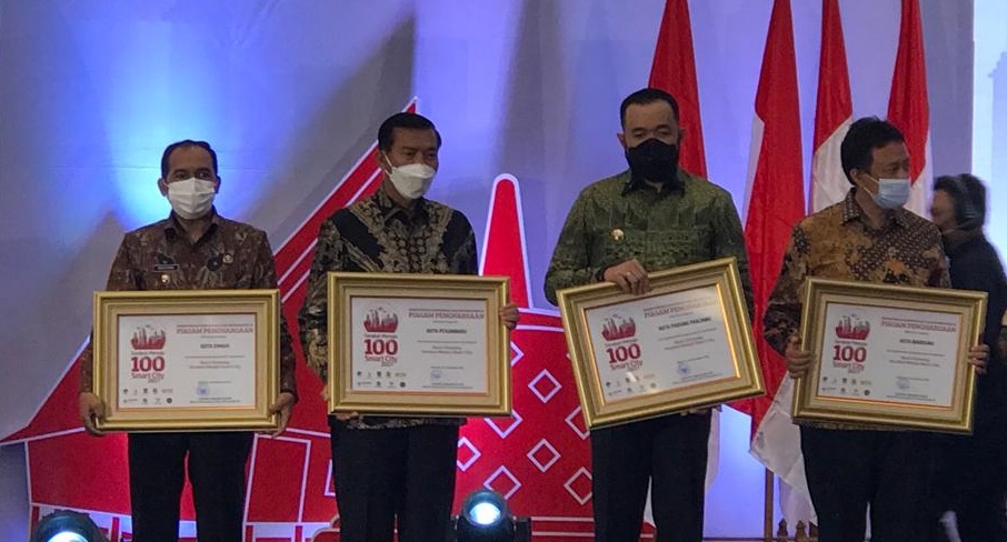 Pekanbaru Raih Penghargaan Gerakan 1.000 Smart City dari Kementerian Kominfo