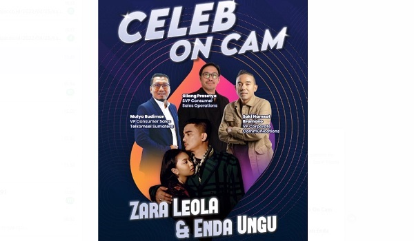 Celeb on Cam, Telkomsel Hadirkan Ayah-Anak, Enda Ungu dan Zara Leola