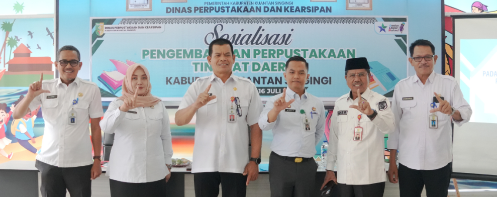 Asisten Administrasi Umum Buka Sosialisasi Pengembangan Perpustakaan Kuansing