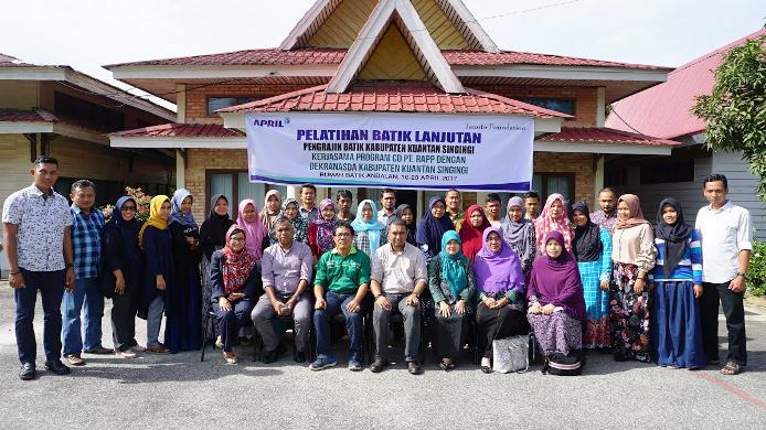 Batik Jalur Segera Hiasi Kabupaten Kuantan Singingi