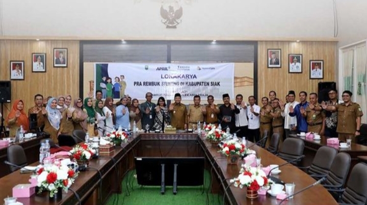 Pemkab Siak  dan PT RAPP Dukungan Percepatan Penurunan Stunting di Siak