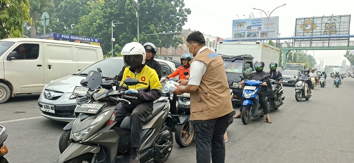 Warga Pekanbaru Bisa Dapatkan Masker Gratis di 21 Puskesmas Terdekat