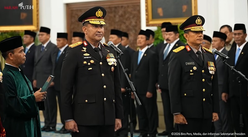 Kapolri Jendral Suyudi Rombak Jabatan Pati Mabes dan Kapolda