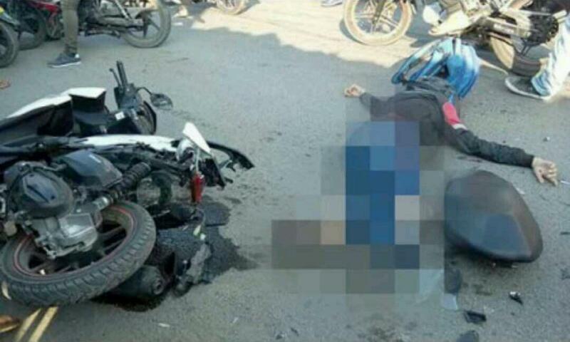 NAHAS...Nekat Nyalip dari Kiri, Mahasiswa Ini Malah Tewas Tergilas Truk