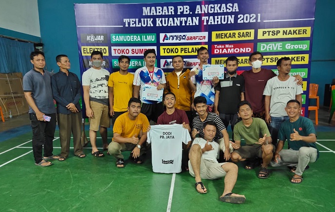 Jupridon - Dodi Juarai  Mabar Badminton PB Angkasa