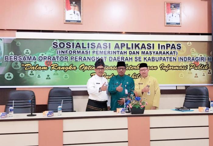 Diskominfops Inhil Sosialisasi Pengelolaan Aplikasi InPAS