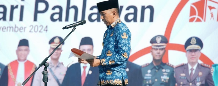 Pemkab Kuansing Gelar Upacara Peringatan Hari Pahlawan Ke-79 tahun 2024