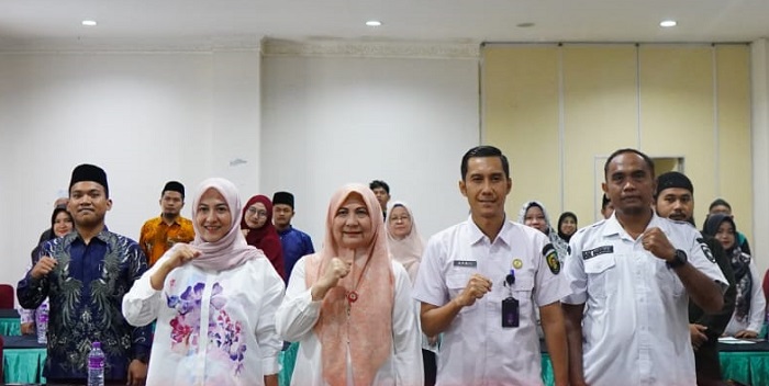 Dinas Sosial P3A Rohul Gelar Sosialisasi Pesantren Ramah Anak dan RIRA