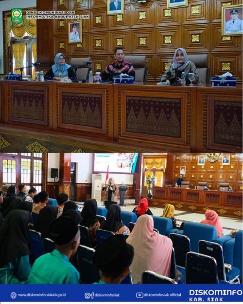 Harapan Pemerintahan untuk Anak- anak dalam  Rakor Forum Anak  Kabupaten Siak