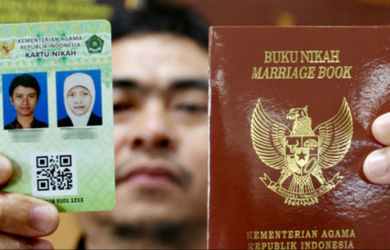 Akhir November Ini, Pengantin Baru Dapat Surat Nikah Ganda, Begini Bentuknya