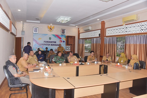 Pemkab Bengkalis Rutin Ikuti Rakor Pengendalian Inflasi