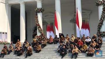 Resmi! Ini Daftar Lengkap Menteri Kabinet Indonesia Maju Jokowi