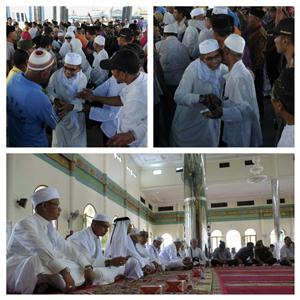 Jamaah Haji Meranti Tiba dan di Sambut Hangat Masyarakat Meranti di Selatpanjang