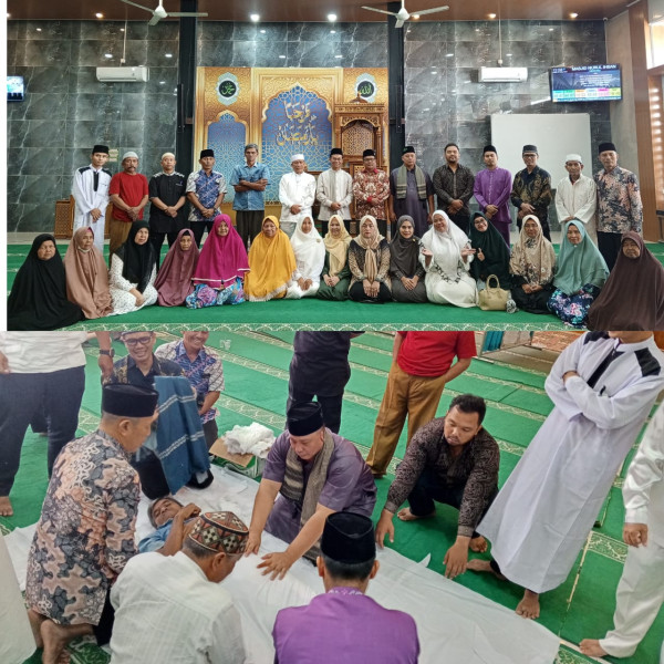 Program Kerja Tahun 2024, Masjid Nurul Ihsan Pekanbaru Gelar Pelatihan Penyelenggaraan Jenazah