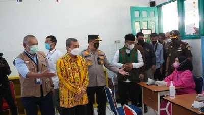 Gubri dan Kapolda Tinjau Program Vaksin di RAPP