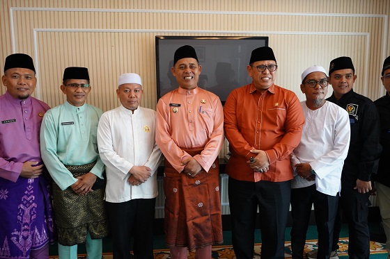 Bupati a Inhil H. Herman Terima Kunjungan Anggota DPD RI Dapil Riau,Bahas Empat Isu Strategis Daerah