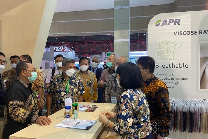 APR Gandeng Empat Mitra Pamerkan Produk Viscose-Rayon Berkelanjutan di Indo Intertex 2022