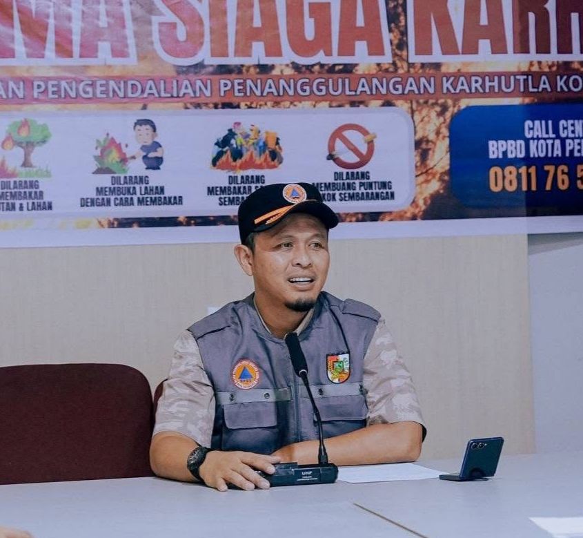 Wali Kota Pekanbaru Pastikan Status Turun Menjadi Siaga Darurat